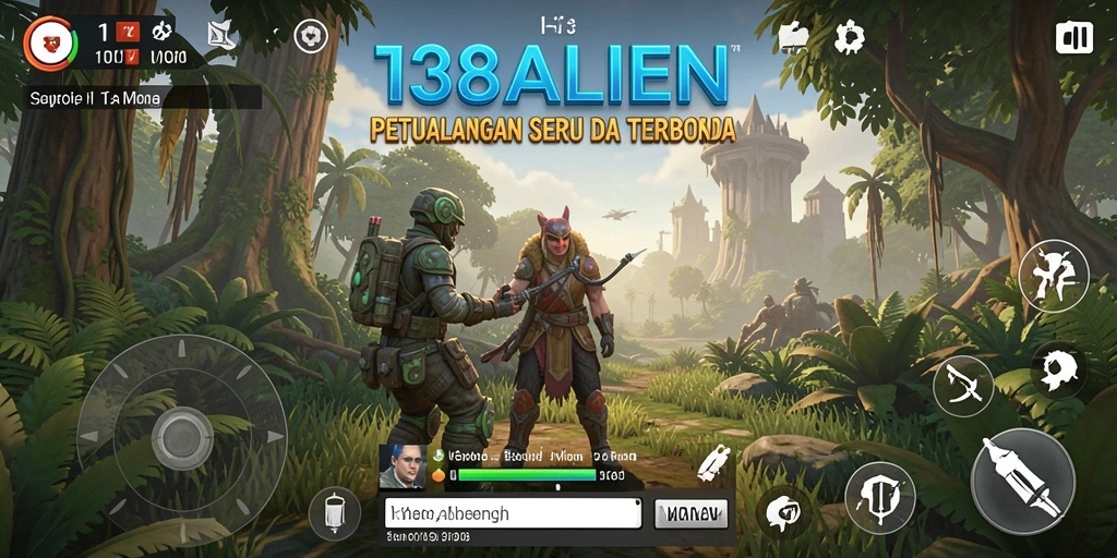 Tampilan gameplay 138ALIEN di dunia terbuka yang menakjubkan.
