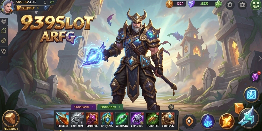 Tampilan gameplay mendebarkan dari 9399SLOT dengan aksi ARPG yang intens.
