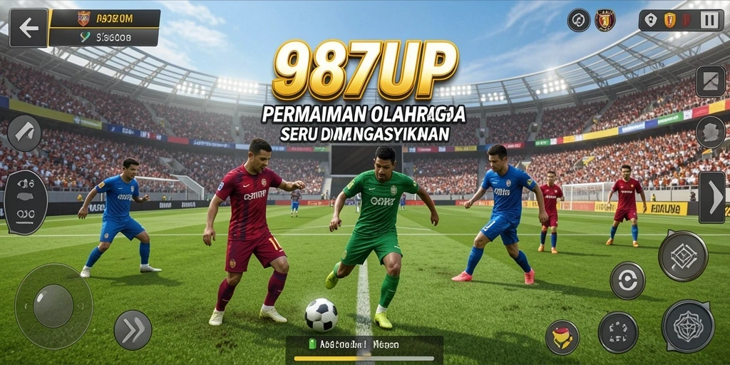 Gameplay seru di 987UP dengan visual yang memukau.