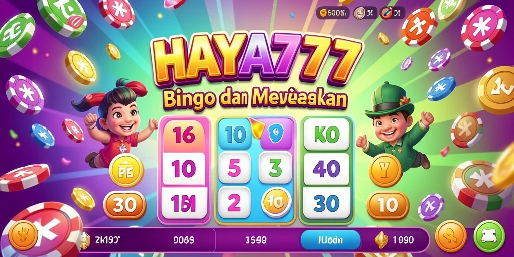 Tampilan menarik dari gameplay HAYA777 yang penuh warna.