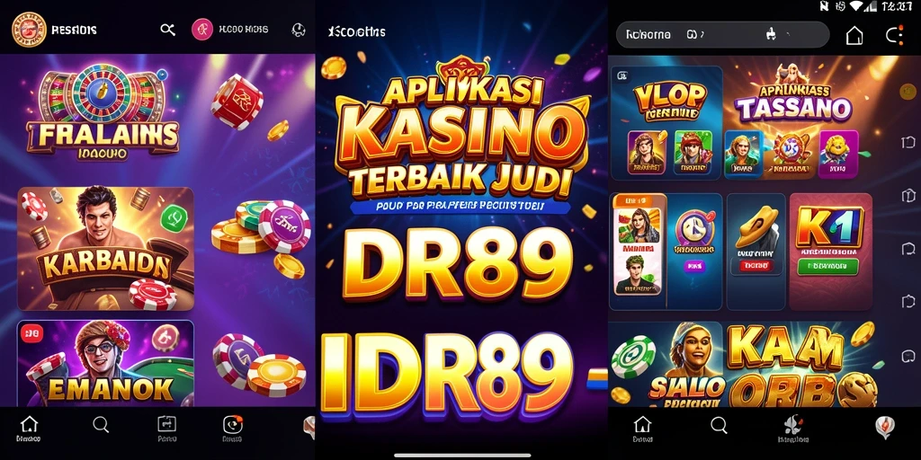 Screenshot utama IDR89 menampilkan gameplay kasino yang mengasyikkan.