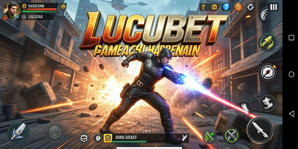 Gameplay LUCUBET yang seru dan penuh aksi.
