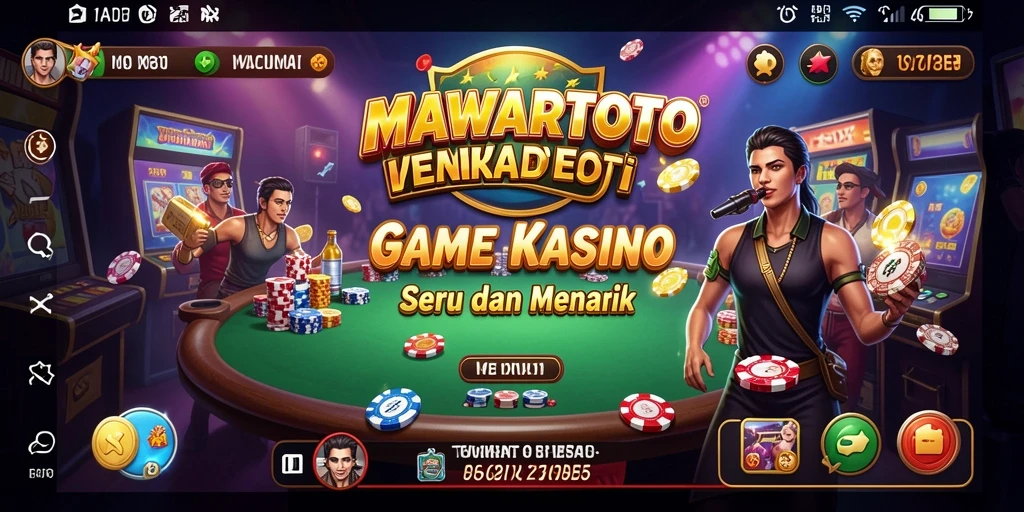 Tampilan gameplay menarik dari MAWARTOTO yang menggugah semangat bermain Kasino.