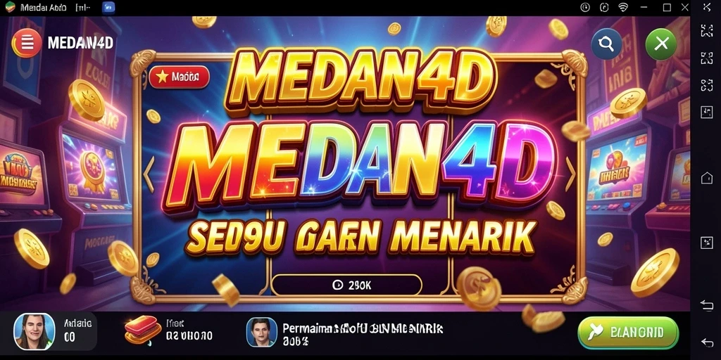 Tampilan menarik dari gameplay slot MEDAN4D yang menghibur.
