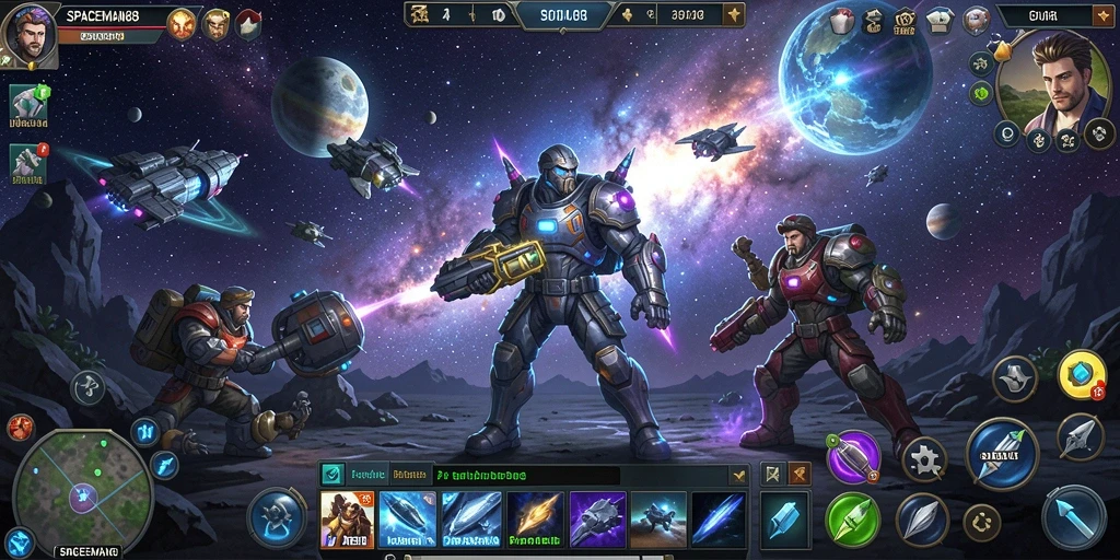 Tampilan screenshot SPACEMAN88 menampilkan aksi mendebarkan di luar angkasa.