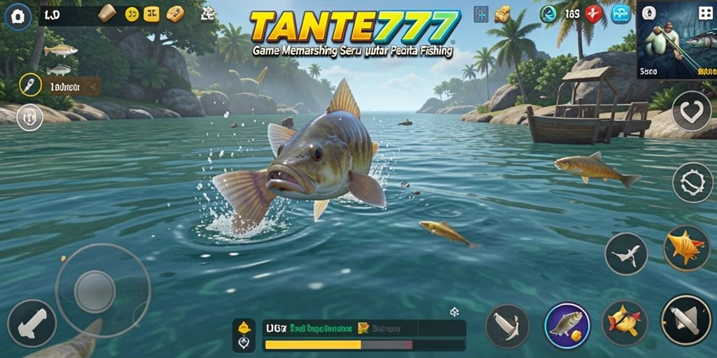 Screenshot TANTE777 yang menampilkan aksi memancing yang seru dan mendebarkan.