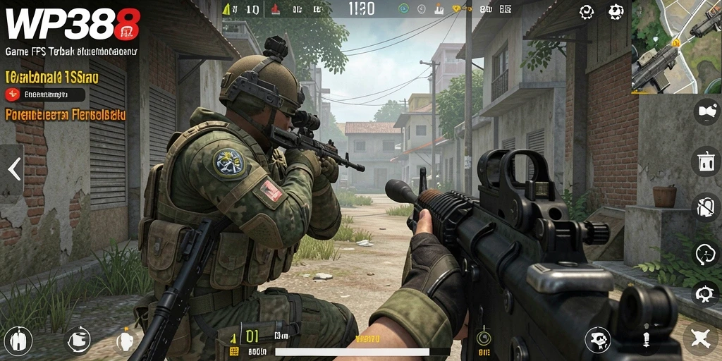 Tampilan gameplay seru WP888 yang penuh aksi dan strategi.